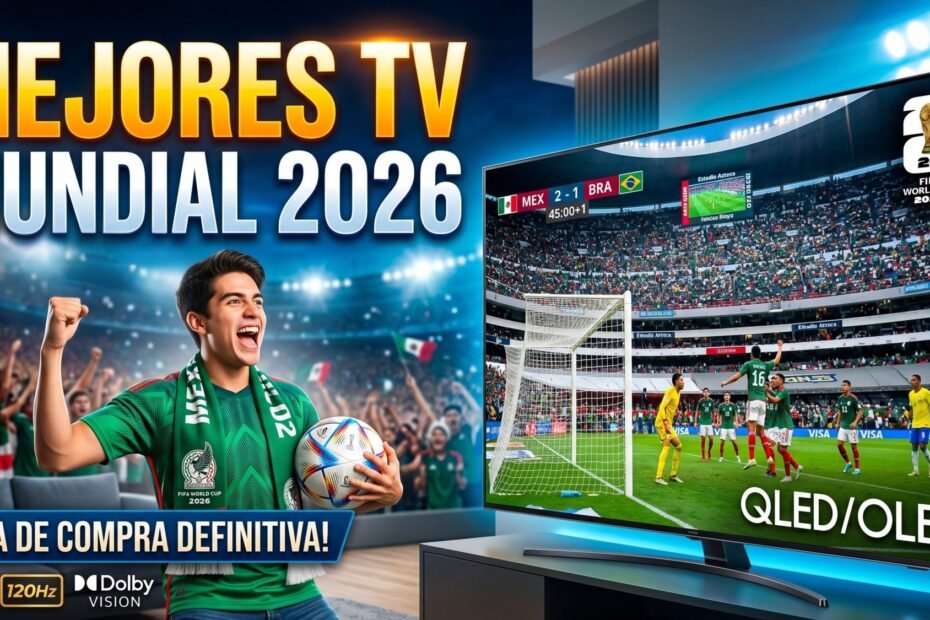 ¿Qué televisor comprar para el Mundial 2026? (No te equivoques) 1 TV MUNDIAL